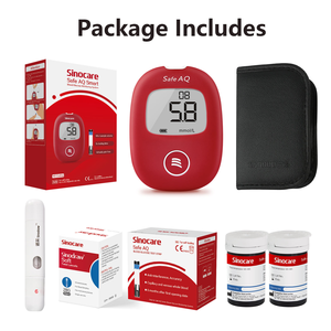 Capteur de glycémie intelligent Sinocare Safe AQ, lecteur de glycémie non invasif, glucomètre - Product Image 6