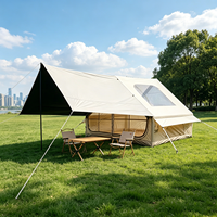 Carpa Familiar Inflable al por Mayor de 6.3m² con Toldo, Carpa de Aire Oxford 300D con Gran Claraboya, Techo de 2m de Altura, OEM