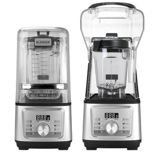 New Arrival Máy xay sinh tố nóng bán tiếng ồn thấp thương mại Máy xay sinh tố phổ Heavy Duty Ice Smoothie im lặng Máy xay sinh tố và juicers 220V - Product Image 5