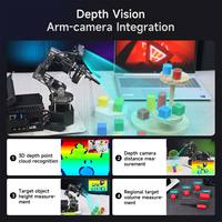 Yahboom DOFBOT Ultra 6 DOF, Brazo Robótico con Visión 3D y Modelo de Lenguaje de IA Avanzado, Diseñado para Raspberry Pi 5 y RDK X5