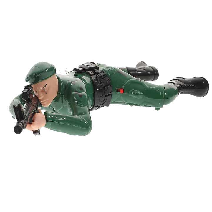 KK New Electric Crawling Soldier Toy - Fun Educational Plastic