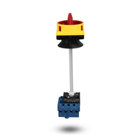 Interrupteur rotatif en plastique CanTak LW30-32 32A 400040 3P/4P pour commutation de verrouillage de porte 690V IP20 pour distribution On-Off 3D