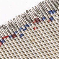 Lot de 30 embouts de ponceuse à ongles en acier au tungstène, embouts en carbure multi-formes pour ponceuse électrique, outils professionnels de manucure pour salon