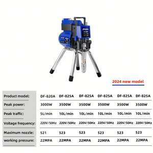 <span class=keywords><strong>Pistola</strong></span> de Pulverización Eléctrica de Alta Presión sin Aire, Inteligente con Control por Voz, para Pintura de Látex y Recubrimiento de Tejas de Acero - Product Image 2