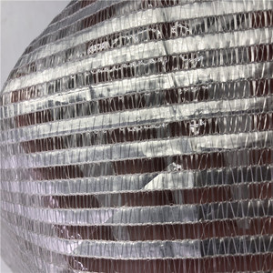 HDPE Reflective Aluminum Frame <b>Shade</b> Cloth with Removable Cover and Windproof Design - Product Image 2