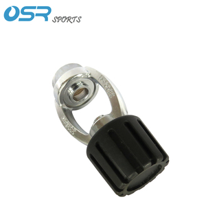 อะแดปเตอร์สำหรับเรกูเลเตอร์ดำน้ำ ขั้นตอนที่ 1 แบบ DIN เป็น YOKE พร้อมฝาครอบกันฝุ่น ทนการกัดกร่อน ทำจากทองเหลืองสำหรับงานทางทะเล รองรับแรงดัน 232 บาร์ 3300 ปอนด์ต่อตารางนิ้ว อุปกรณ์ดำน้ำ - Product Image 3