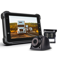 Tablet PC Robusta para Vehículos de 10.1 Pulgadas, Octa-core, IP67, GPS, BT, WiFi, con Cámara AHD de 4 Canales, Funciones ADAS/DMS para Gestión de Flotas