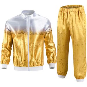 Mode femmes hommes 1980s <span class=keywords><strong>Disco</strong></span> Hippie survêtement déguisement dame hommes Hippies costumes fête pour Costumes adultes - Product Image 2
