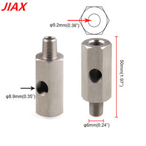 M14x1.5ถึง1/8นิ้ว NPT ตัวแปลงเซ็นเซอร์แรงดันน้ำมันเกลียวตัวทีอุปกรณ์อะแดปเตอร์ M14 * 1.5 - Product Image 4