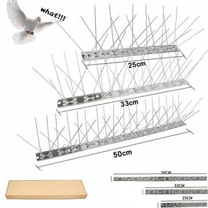 Pointes <span class=keywords><strong>anti</strong></span>-oiseaux en acier inoxydable, pointes répulsives pour oiseaux, pour le contrôle des pigeons, des mouettes et des <span class=keywords><strong>corbeaux</strong></span> - Product Image 3
