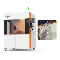 Impresora industrial 3D SLA SLA800 Punto láser variable para prototipos Operación automática Nueva producción de piezas grandes USB