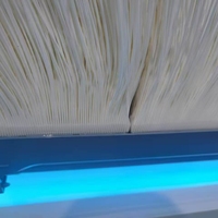 Module de membrane MBR à fibres creuses pour ultrafiltration, membrane PVDF rideau 0,1 µm MBR