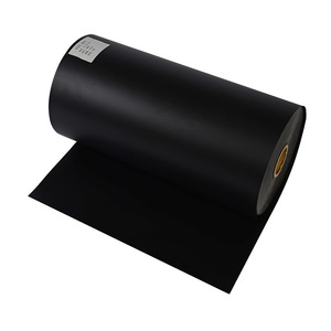 33 Matte Black <b>Pvc</b> <b>Rolls</b> 610Mm Width 0.15Mm 0.5Mm Thickness For Custom Printing And Processing - Product Image 1