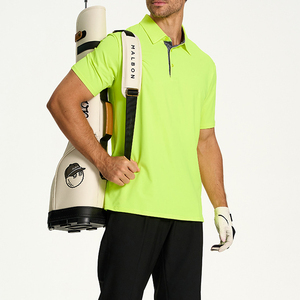 Polo à séchage rapide en polyester brodé personnalisé pour hommes de qualité supérieure - Product Image 5