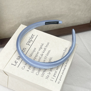 Fasce per capelli alla moda Color crema per donne bambine eleganti all'ingrosso fasce per capelli semplici nuovi accessori alla moda - Product Image 5