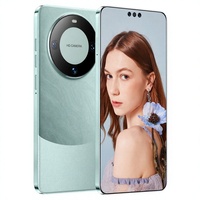 Nouveau Smartphone Mate60 Pro 5G Économique 16 Go+1 To FHD OLED Espagnol/Anglais/Français 108MP Deca Core Charge Rapide Noël