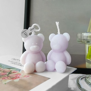 เทียนรูปหมีชุดของขวัญวันเกิดเทียนหอมสำหรับตกแต่งห้อง - Product Image 3