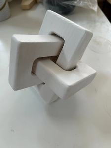 ห่วงโซ่ตกแต่งไม้ทันสมัยสำหรับตกแต่งโต๊ะกาแฟของตกแต่งบ้านปรับแต่งโลโก้ความรักไม้สไตล์ยุโรปแกะสลักได้ตามต้องการ - Product Image 2