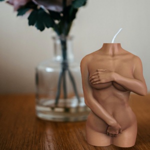 Venta Directa de Fábrica, Moldes de Silicona Personalizados para Velas con Forma de Torso de Mujer Sexy, para Hacer Velas - Product Image 2