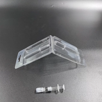 Machine à blister en plastique jetable transparent personnalisé emballage de seringue emballage de seringue de blister de mesin personnalisé