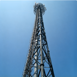Torre di Comunicazione in Acciaio Zincato a Caldo Resistente al Vento, Personalizzabile per <span class=keywords><strong>Copertura</strong></span> di Rete 5G Urbana - Product Image 5