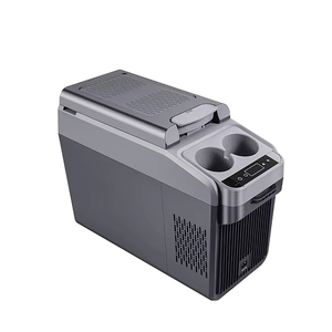 Nevera portátil de 18L para coche con compresor para refrigeración, capacidad MINI para vehículos comerciales. - Product Image 1