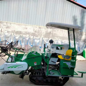 Pasokan Petak Kecil Perayap Pemanen Padi Menggabungkan Pemanen untuk Mesin Penggilingan Padi dan Gandum - Product Image 3