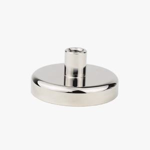 Imán de olla de neodimio <span class=keywords><strong>con</strong></span> imán de varilla roscada interior <span class=keywords><strong>Base</strong></span> magnética redonda de montaje NdFeB <span class=keywords><strong>con</strong></span> rosca interna - Product Image 2