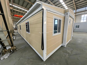 <span class=keywords><strong>Maison</strong></span> mobile de luxe prête <span class=keywords><strong>à</strong></span> l'emploi de 40 pieds, 2 chambres, structure en acier préfabriquée évolutrice, <span class=keywords><strong>maison</strong></span> portable - Product Image 3