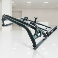 Barre de protection universelle en acier pour pick-up, barre anti-retournement améliorée avec éclairage LED pour Toyota Hilux, etc.