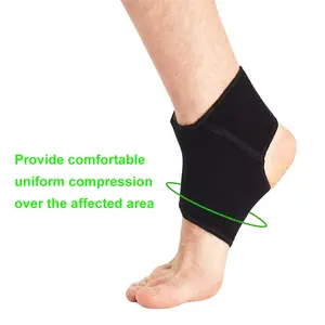 OEM spor salonu nefes alabilen neopren ayak bileği desteği ayarlanabilir çorap Brace