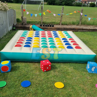 Twister interactif populaire, Twister géant d'extérieur, jeu de Twister gonflable géant pour adultes à vendre
