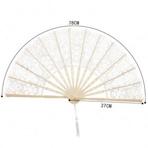 Abanico Decorativo Personalizado con Impresión a Medida para Despedida de Soltera, Uso Promocional, Ceremonia de Boda y Eventos Festivos, Ligero - Product Image 2