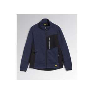 DIADORA UTILITY - 702.177265-60031/4XL Veste bleu sweat avec extérieur en jersey et intérieur brossé WORK HOODIES - Product Image 1