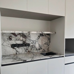 <span class=keywords><strong>Tavolo</strong></span> da Pranzo Allungabile in Marmo Naturale Stile Italiano, Nessun Montaggio Richiesto, Lusso Bianco, Parete di Fondo in Pietra, Arredamento per Sala da Pranzo Aperta - Product Image 2