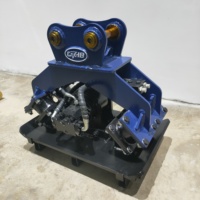 Compacteur à plaques vibrantes hydrauliques YTCT pour excavatrice, accessoire de compactage de sol hydraulique pour mini-excavatrices et excavatrices de grande taille