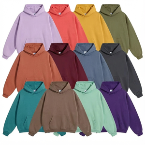 High Quality 420Gsm Cotton Men's Hoodies Design Logo <b>Thick</b> <b>Fleece</b> Print Pattern Loose Fit Spring Unisex Streetwear Hoodie TKAN58 - Product Image 1