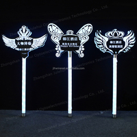 Présentoir de Bouteille VIP LED en Acrylique avec Logo Personnalisé, Panneau Lumineux Rechargeable pour la Saint-Valentin, Boîte de Nuit, Bar