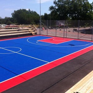 Revêtement <span class=keywords><strong>de</strong></span> sol sportif extérieur en dalles <span class=keywords><strong>de</strong></span> plastique PP, dalles synthétiques antidérapantes pour <span class=keywords><strong>terrain</strong></span> <span class=keywords><strong>de</strong></span> <span class=keywords><strong>basket</strong></span>-ball, dalles <span class=keywords><strong>de</strong></span> sol modulaires portables - Product Image 3