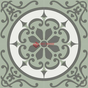 Carrelage en ciment encaustique pressé hydrauliquement double couche, matériau de pavage en béton robuste, best-seller e-commerce - Product Image 2