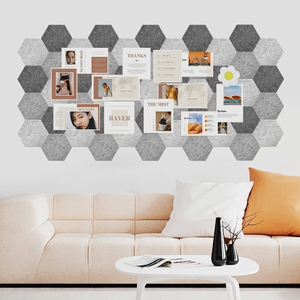 Paneles Decorativos Autoadhesivos para Paredes de Hoteles Modernos, Insonorizantes, Aislantes Acústicos, 3D, 100% Fibra de Poliéster, Fieltro, Tablero de Clavijas - Product Image 3