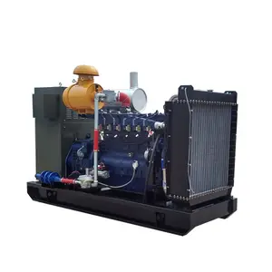 Fabrika çıkış 30 kw 40 kw 50 kw tek/üç fazlı doğal gaz jeneratörü CHP ile