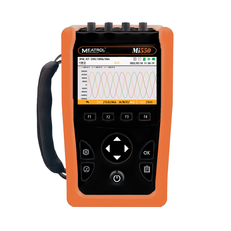 Mi550 Handheld 3-Phase Power Quality Analyzer - Modbus TCP & 32GB ...