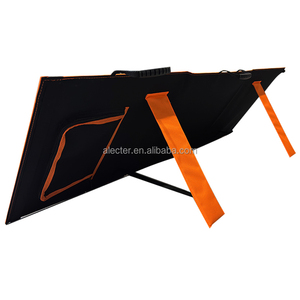 Panel Solar Monocristalino Plegable ALECTER de 100W, 23% de Eficiencia, IP65 Impermeable, 2.6KG, Portátil para Camping, Senderismo y Uso Fuera de la Red - Product Image 4