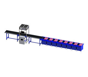 Huayuan Dws Sorteerder Nieuwe Rechte Lijn Transportband Sorteermachine Voor Voedsel Voor E-Commerce Magazijn Logistiek Landbouwbedrijven - Product Image 1