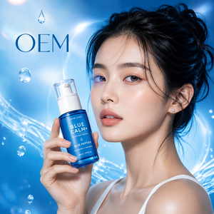 Blue Peptide Soothing <b>Serum</b> Facial Essence Moisturizing Calm Skin Care OEM Private Label - Product Image 2