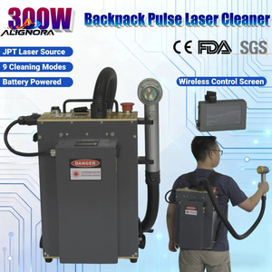 Nettoyeur laser à impulsions haute efficacité 300W pour l'élimination de la peinture et le nettoyage des surfaces murales pour atelier industriel - Product Image 5