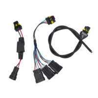 Connecteur de prise Superseal AMP à 2/3/4 broches pour voiture, éclairage LED, bobine d'allumage électrique, câble de moteur, faisceau de câblage