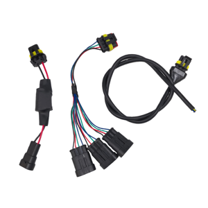 Разъем AMP Superseal с 2/<span class=keywords><strong>3</strong></span>/4 контактами для автомобильных светодиодных фар, электрических систем, катушек зажигания, кабельных сборок двигателя, жгутов проводов - Product Image 3