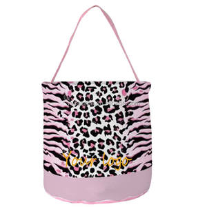 Sacs en toile <span class=keywords><strong>de</strong></span> coton avec motif <span class=keywords><strong>de</strong></span> <span class=keywords><strong>vache</strong></span> laitière mignonne et imprimé léopard brun, logo personnalisé 2026, paniers <span class=keywords><strong>de</strong></span> Pâques pour enfants, cadeau <span class=keywords><strong>de</strong></span> Pâques - Product Image 3